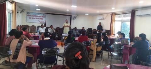 महिला जनप्रतिनिधिलाई क्षमता विकास तालिम
